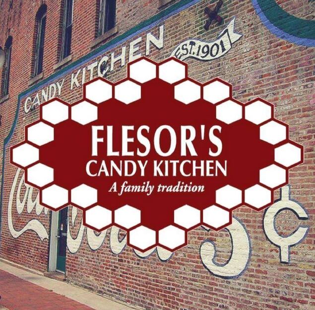 Exterior Flesor's candy kitchen opened 1901